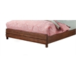 Pemberly Row Full Wood Bed in Chestnut Brown