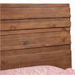 Pemberly Row Full Wood Bed in Chestnut Brown