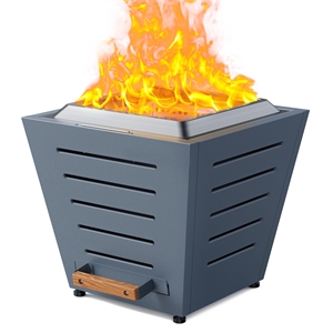 Pemberly Row 20&quot Smokeless Fire Pit in Slate Gray