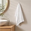 Pemberly Row Ultra Soft Faux Fur Throw Blanket in White