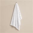 Pemberly Row Ultra Soft Faux Fur Throw Blanket in White