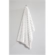 Pemberly Row Ultra Soft Faux Fur Throw Blanket in White