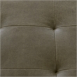 Pemberly Row Ottoman in Zaftig Parchment Gray with Padded Cushioning