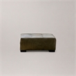 Pemberly Row Ottoman in Zaftig Parchment Gray with Padded Cushioning