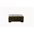 Pemberly Row Ottoman in Zaftig Parchment Gray with Padded Cushioning