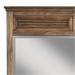 Pemberly Row Wood Mirror in Aged Pine Brown