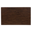 Pemberly Row Wood Dining Table in Distressed Walnut Finish