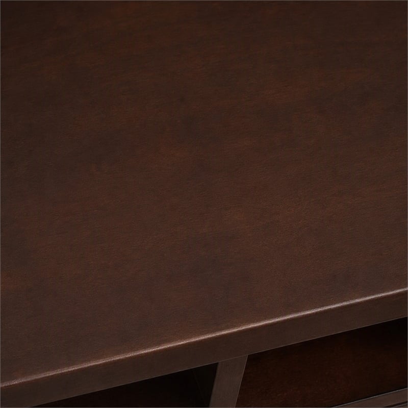 Pemberly Row Wood Dining Sideboard with Storage in Dark Espresso Finish