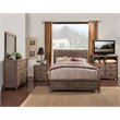 Pemberly Row 6 Drawer Mahogany Dresser in Weathered Grey Finish