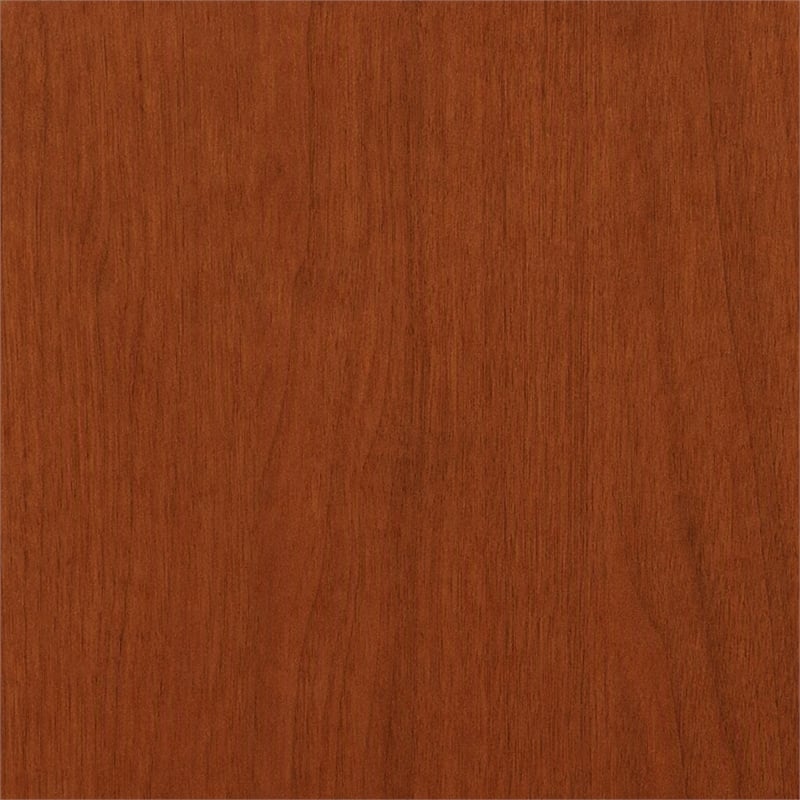 Pemberly Row King Wood Panel Bed in Mid Century Acorn Brown Finish