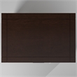 Pemberly Row 2-Drawer Nightstand Wood in Cappuccino Brown