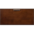 Pemberly Row 6-Drawer Chest Wood in Cappuccino Brown Finish