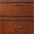 Pemberly Row 6-Drawer Chest Wood in Cappuccino Brown Finish