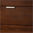 Pemberly Row Full Size Storage Bed with 2 Drawers in Cappuccino Finish