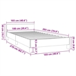Pemberly Row Twin XL Bed Frame with Headboard in Light Gray Velvet