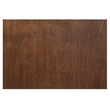 Pemberly Row Mid Century Wood Full Size Panel Bed in Walnut (Brown)