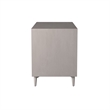 Pemberly Row Mid Century Modern Wood 7 Drawer Dresser in Gray