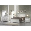 Pemberly Row 6 Drawer Wood Dresser with 2 Cabinets in Classic White