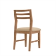 Pemberly Row Set of 2 Dining Side Chairs in Weathered Natural (Brown)