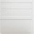 Pemberly Row Wood Full Size Storage Bed with 2 Drawers in White