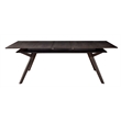 Pemberly Row Rectangular Wood Dining Table in Dark Tobacco (Brown)