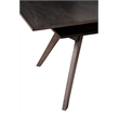Pemberly Row Rectangular Wood Dining Table in Dark Tobacco (Brown)
