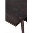 Pemberly Row Rectangular Wood Dining Table in Dark Tobacco (Brown)