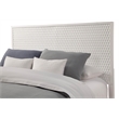 Pemberly Row California King Wood Headboard Only in Classic White