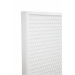 Pemberly Row California King Wood Headboard Only in Classic White