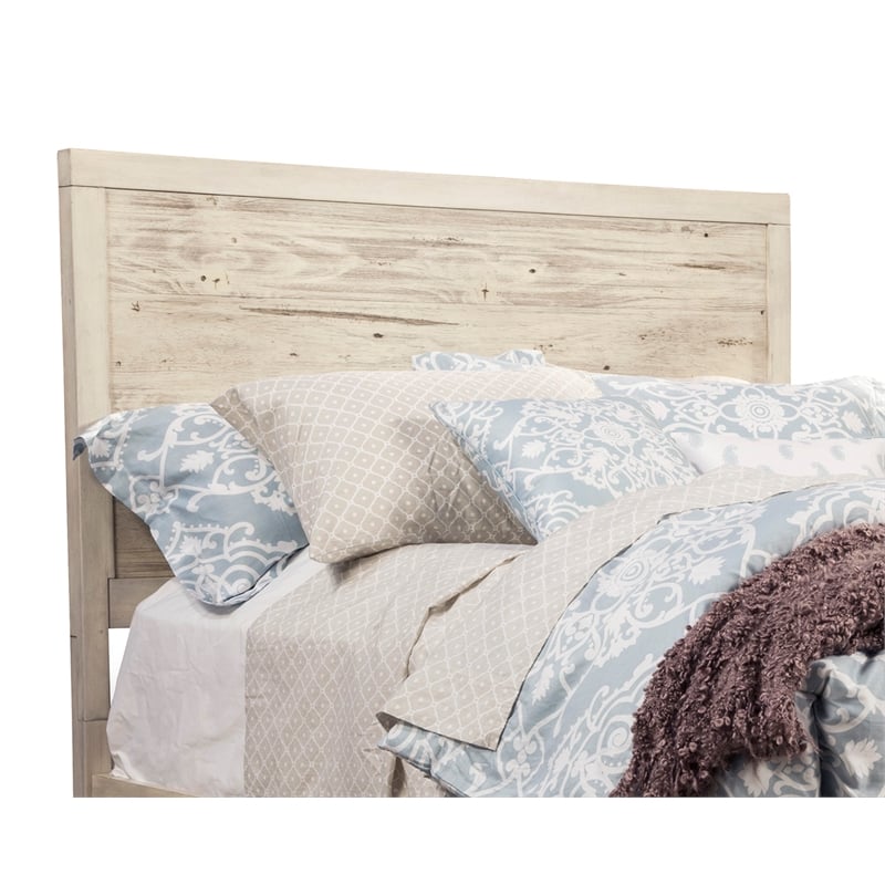Pemberly Row Full Size Wood Bed with 55