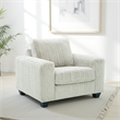Pemberly Row Padded Upholstered Square Cocktail Ottoman in Beige
