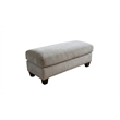 Pemberly Row Padded Upholstered Square Storage Ottoman in Gray