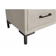 Pemberly Row 4 Drawer White Oak Wood Bedroom Chest in Antique White