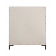 Pemberly Row 4 Drawer White Oak Wood Bedroom Chest in Antique White
