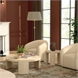 Pemberly Row 20 in. W Round Wood End Table in Natural Driftwood