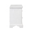 Pemberly Row 2 Drawer Transitional Wood Nightstand in White Mist