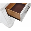 Pemberly Row 2 Drawer Transitional Wood Nightstand in White Mist