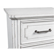 Pemberly Row 2 Drawer Transitional Wood Nightstand in White Mist