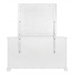 Pemberly Row Wood 7 Drawer Bedroom Dresser with Jewelry Tray in White Mist