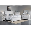 Pemberly Row Wood 7 Drawer Bedroom Dresser with Jewelry Tray in White Mist