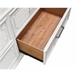 Pemberly Row Wood 7 Drawer Bedroom Dresser with Jewelry Tray in White Mist