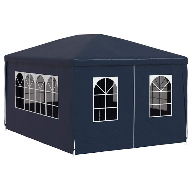 Pemberly Row 9.8 x 13.1 ft Polyethylene Party Tent in Blue