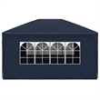 Pemberly Row 9.8 x 13.1 ft Polyethylene Party Tent in Blue