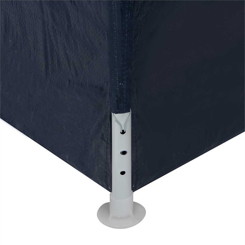 Pemberly Row 9.8 x 13.1 ft Polyethylene Party Tent in Blue