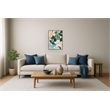 Pemberly Row Floral Serenity Framed Canvas Wall Art Multi-Color 20
