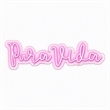 Pemberly Row Pink Pura Vida LED Neon Sign on Acrylic Wall Decor