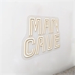 Pemberly Row Neon Sign in White Typography Wall Decor - 19