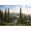 Pemberly Row Frameless Multi-Color Tempered Glass Wall Art 60