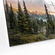Pemberly Row Frameless Multi-Color Tempered Glass Wall Art 60