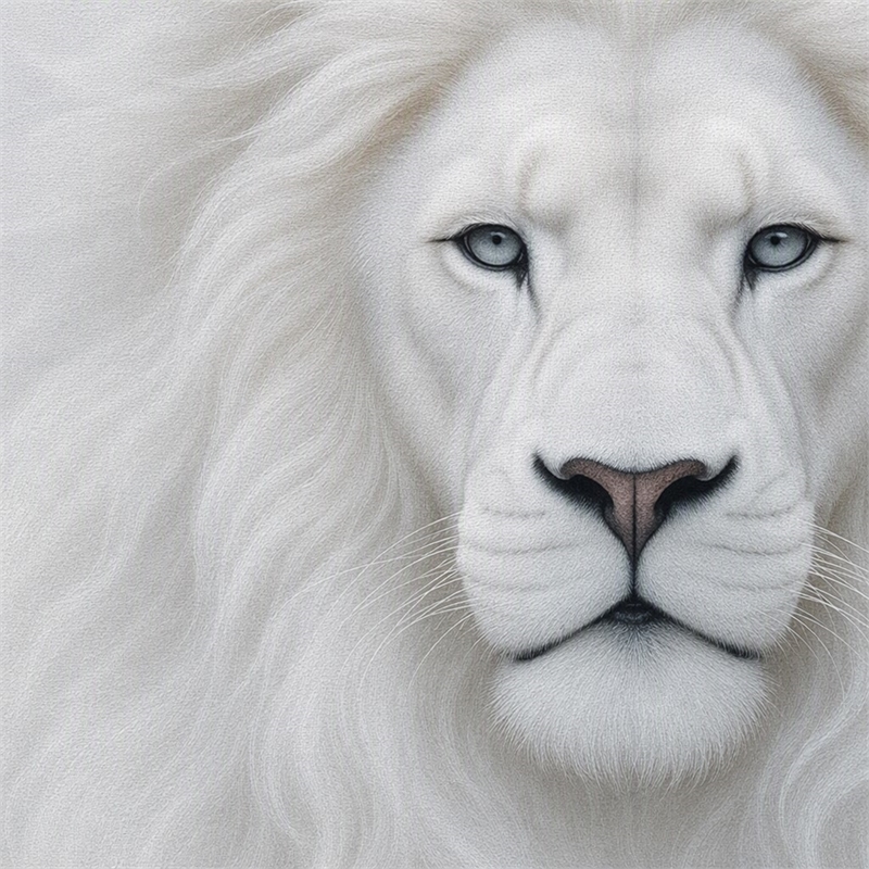 Pemberly Row White Regal Majesty Frameless Tempered Glass Wall Art